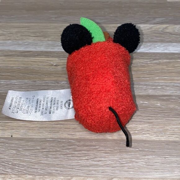 Mickey Mouse Tsum Tsum Apple cosplay New York Big Apple Plush Stuffed Animal - Picture 5 of 8